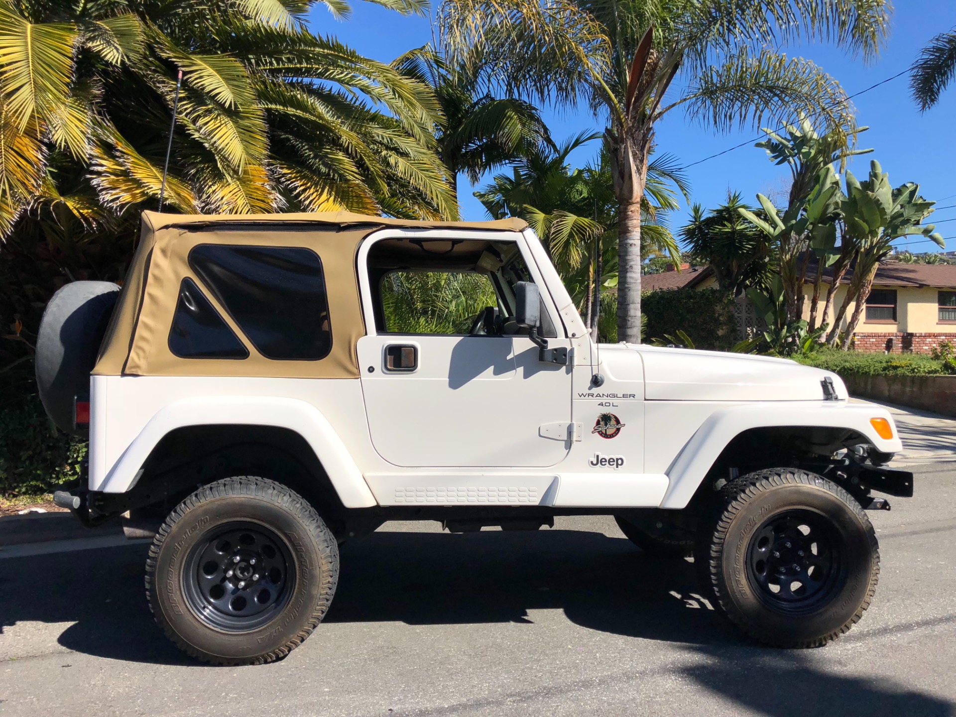 Used 2000 Jeep Wrangler Sahara For Sale ($11,900) | Legend Leasing Stock  #7264