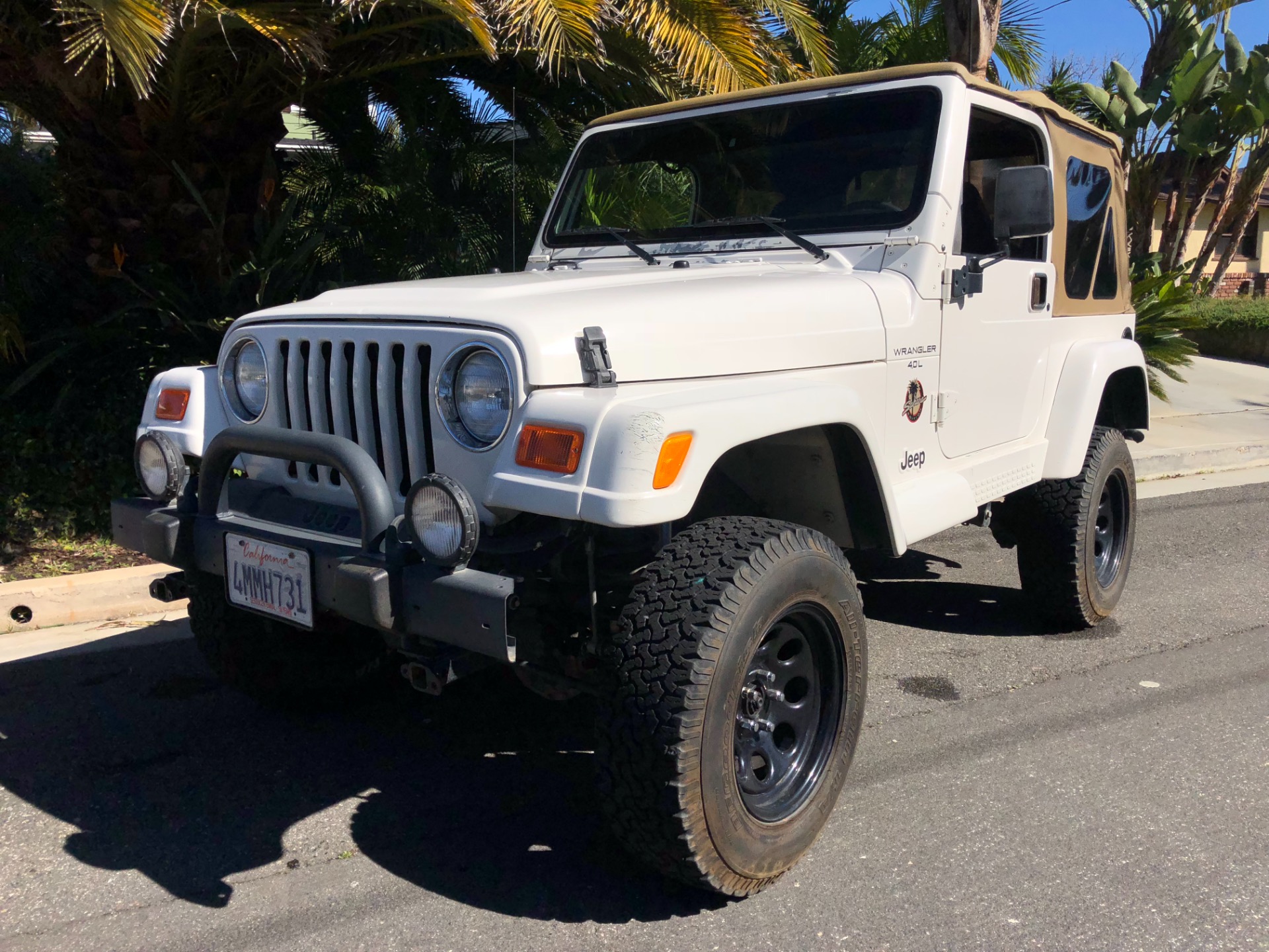 Used 2000 Jeep Wrangler Sahara For Sale ($11,900) | Legend Leasing Stock  #7264