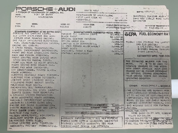 Used-1984-Porsche-911-Carrera