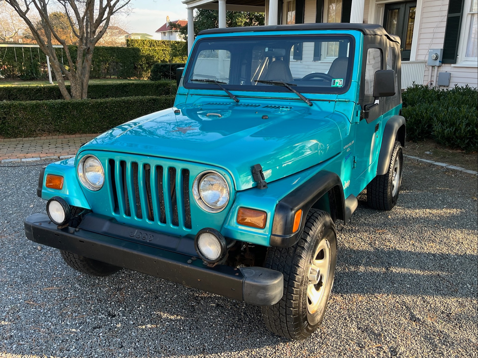 Used 1997 Jeep Wrangler Sport . For Sale ($7,900) | Legend Leasing Stock  #4558