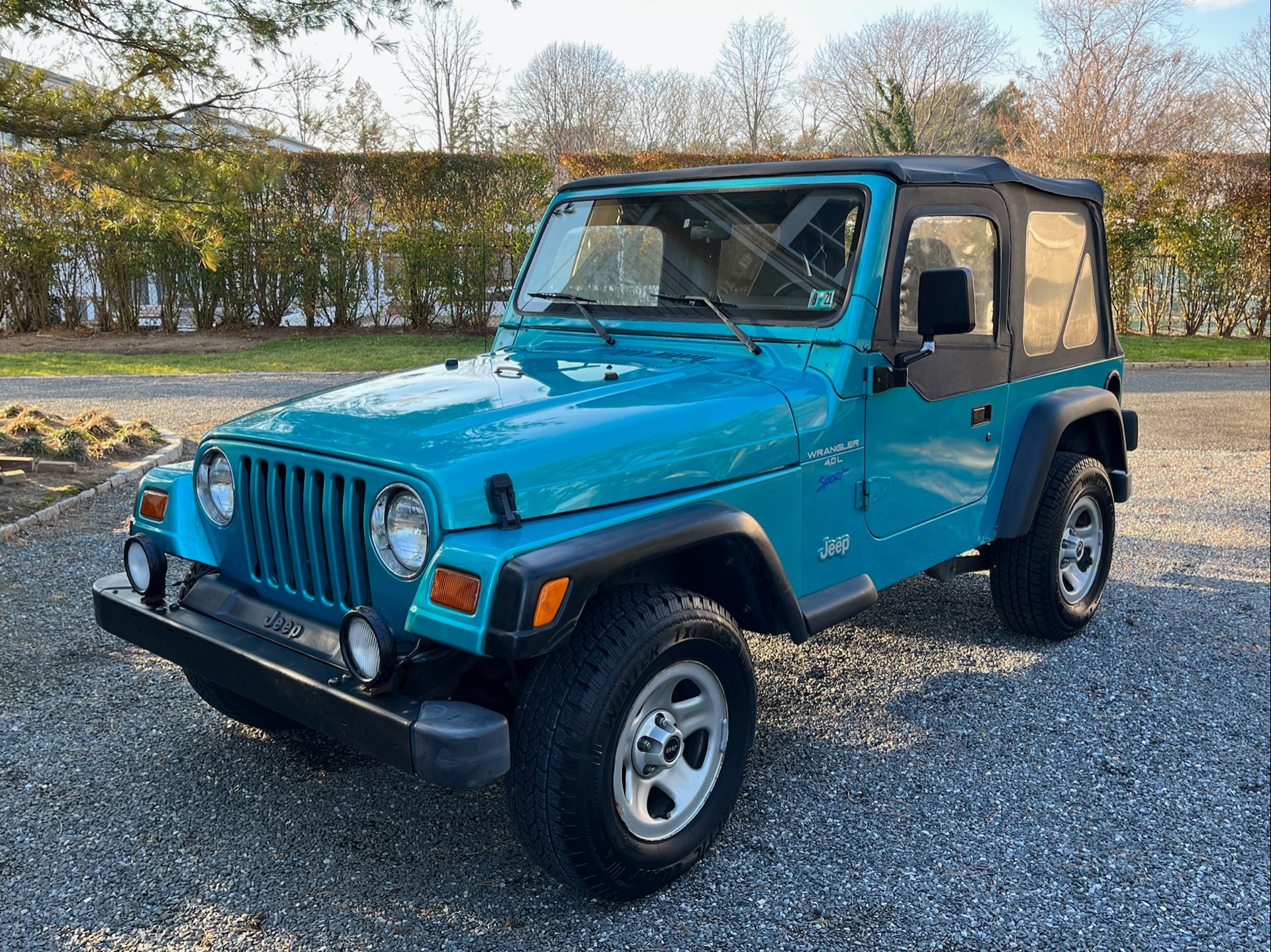 Used 1997 Jeep Wrangler Sport . For Sale ($7,900) | Legend Leasing Stock  #4558