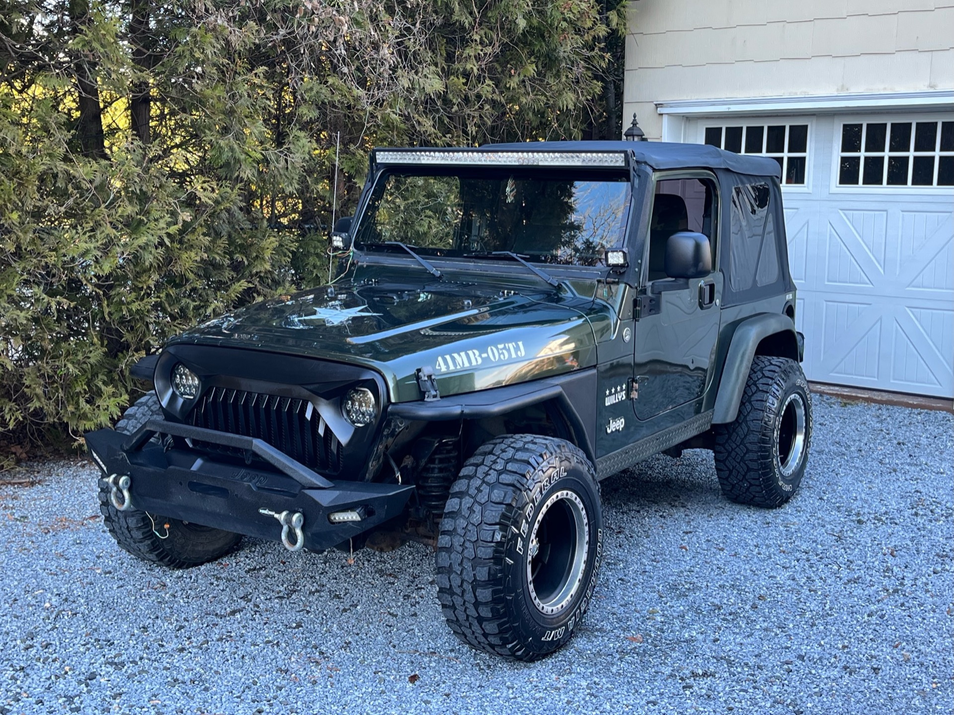 Used 2005 Jeep Wrangler Willys Edition TJ For Sale ($10,900) | Legend  Leasing Stock #7544